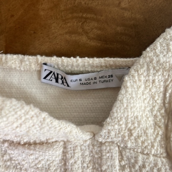 Zara || Boucle corset bustier top - Picture 3 of 3